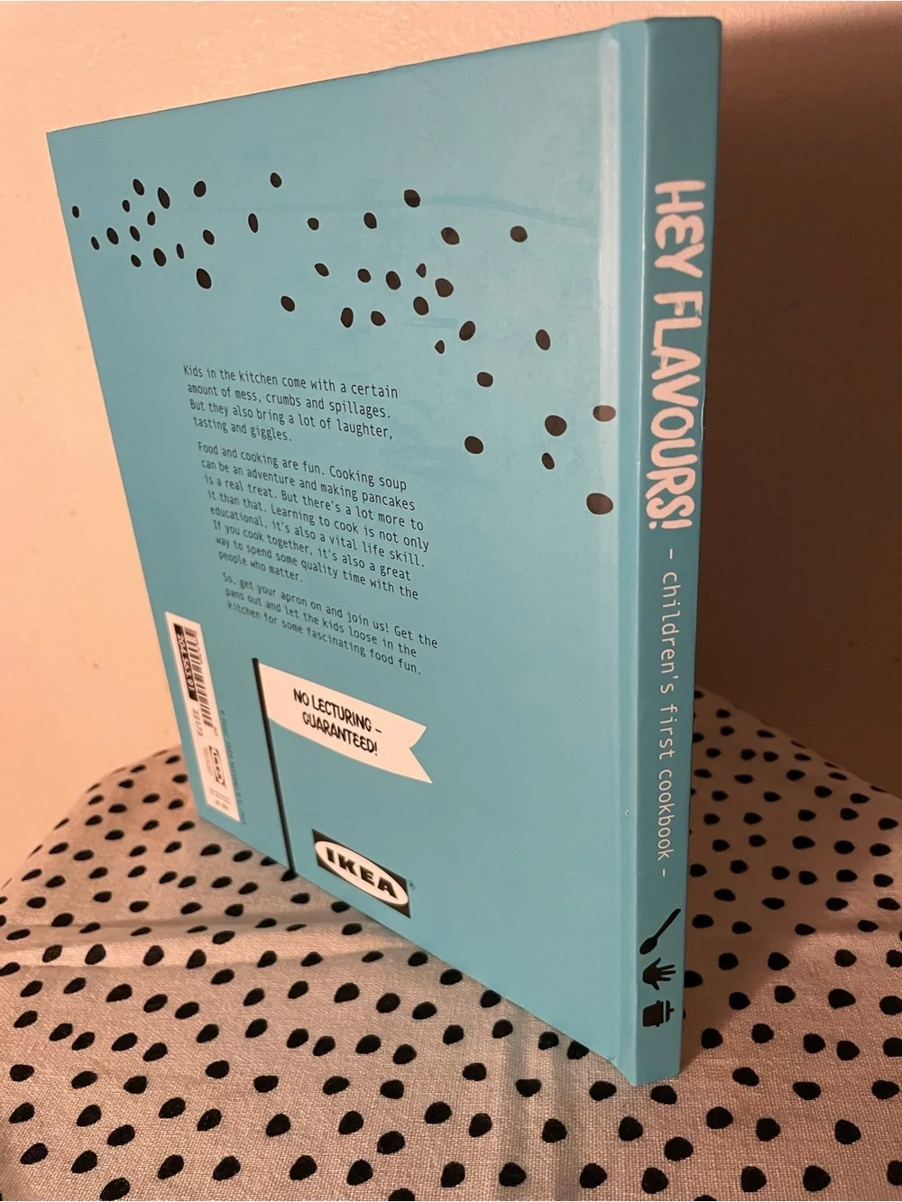IKEA Hey Flavours! Cookbook - Gray Cover with Colorful Pancake Stacks